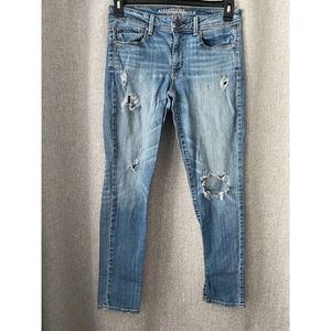 American Eagle Distressed Skinny Jeans